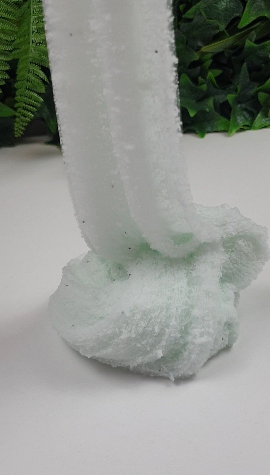 Green Cloud Slime with Leaf and Lady bug Charms Handmade in Australia