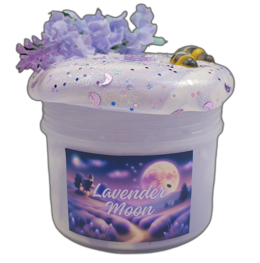 Purple Butter Slime with Lavender and Bees Handmade in Australia