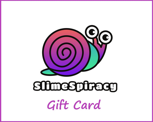 Slime Gift Card Handmade Australia
